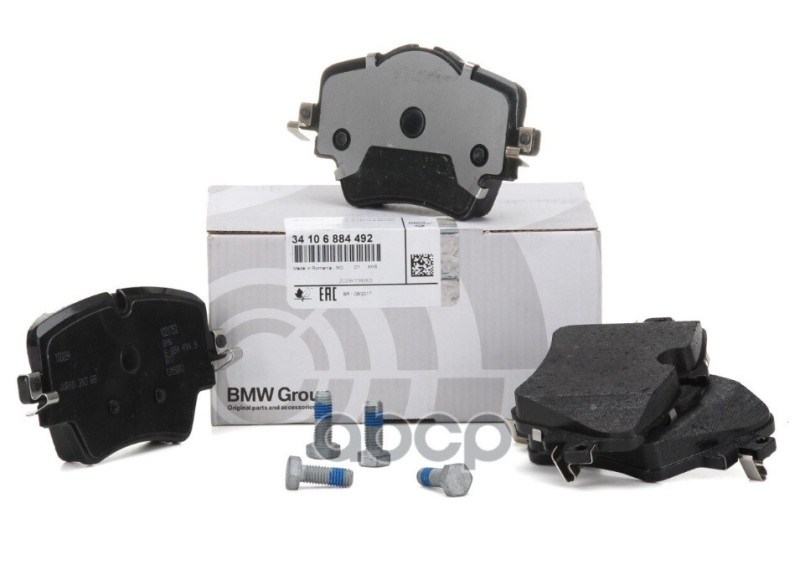 Kit plaquettes de freins avant BMW avec palpeur d'usure pour BMW Série 5 G30 G31