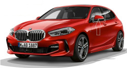 Cache de rétroviseur extérieur en apprêt pour BMW Série 1 F40