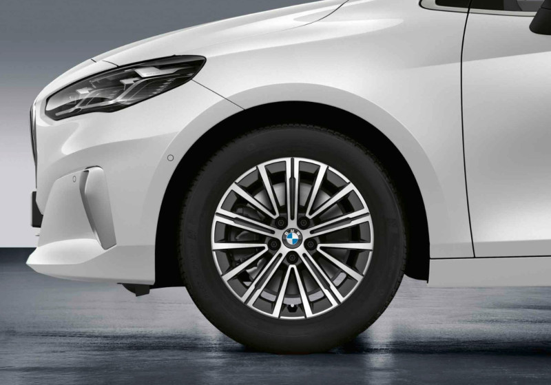 Jante 17" style 833 gris gunmetal polie brillant - BMW Série 2 U06 Active Tourer