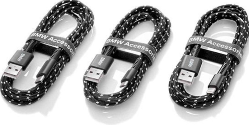 Câble adaptateur pack USB type C (3 x 6ft) BMW Série 4 G22 F23 F26 Gran Coupé