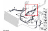 Tuyau de refroidissement radiateur pour BMW Série 1 F20 F21 (114i / 116i / 118i /120i)