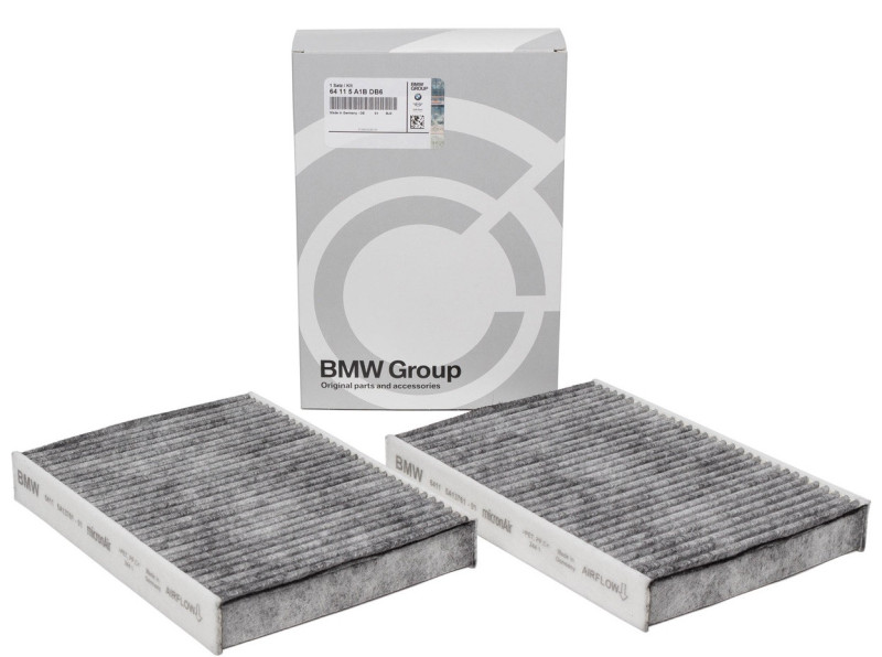Jeu microfiltres/filtre à charbon actif pour BMW Série 6 G32 GT