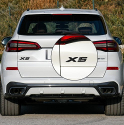 Logo de coffre Noir BMW X5 F15, G05