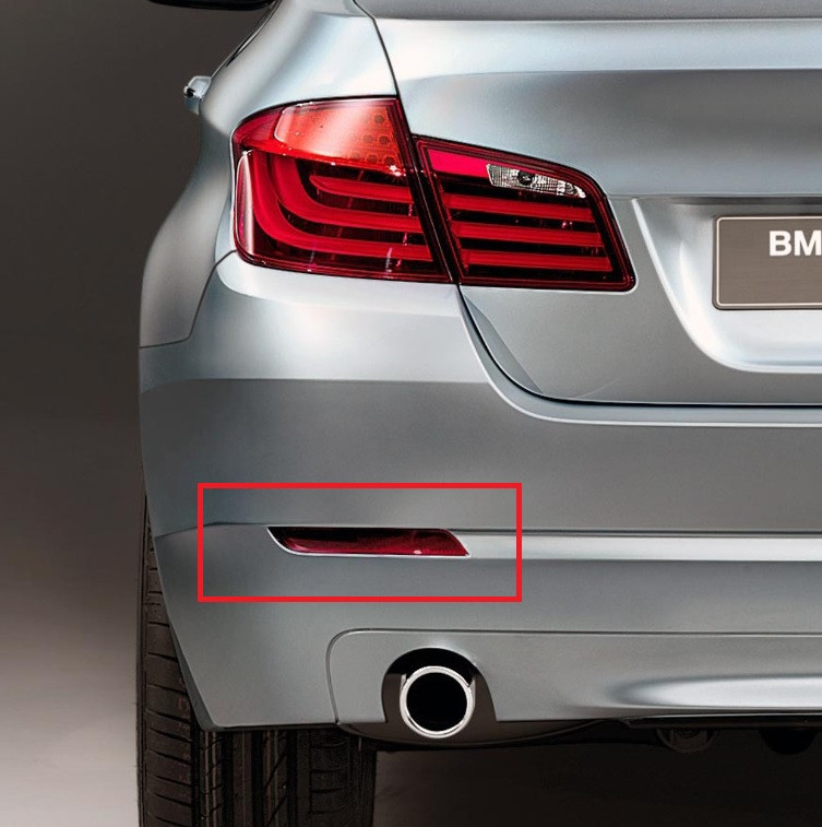 Catadioptre de pare-chocs ARRIERE (coté au choix) pour BMW Série 5 F10 F11