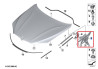 Charniere de capot moteur (coté au choix) pour BMW X5 F15 X6 F16