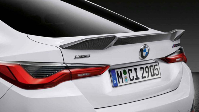 Spoiler arrière en carbone M Performance - BMW Série 4 Gran Coupé G26 et BMW i4 G26