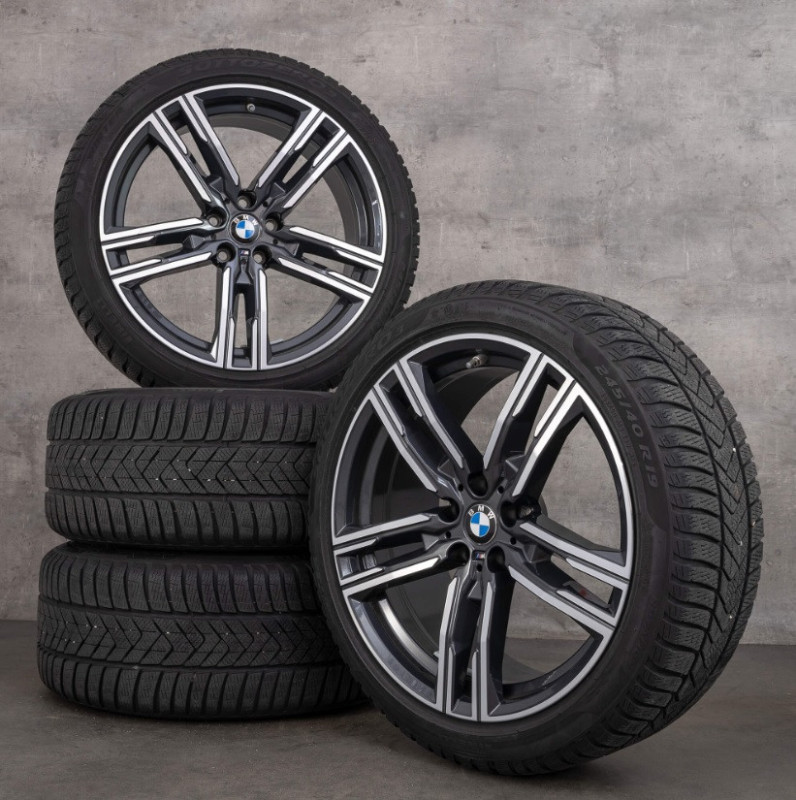 Roues complètes hiver 19" Style 727M - M Double Spoke pour BMW Série 8 G14 G15 G16