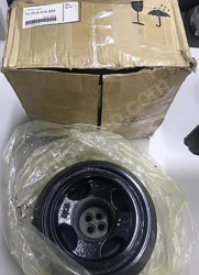 Amortisseur de vibrations / Poulie dumper avec Vis ASA (M10x65) pour BMW Série 5 F10 F11 F07 GT (M550d uniquement)