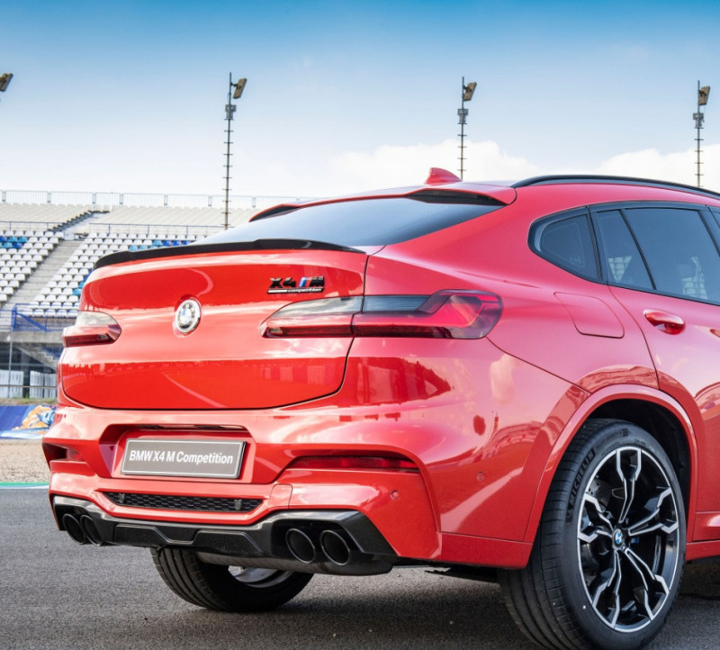 Becquet arrière carbone CFK BMW M Performance pour BMW X4 G02