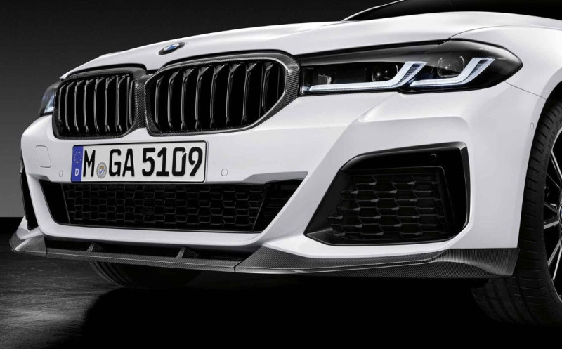 Sabots avant en carbone (M Performance) M PERFORMANCE en carbone pour BMW Série 5 G30 G31 LCI (phase 2)