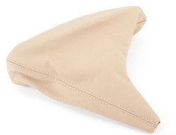 Cache de levier de frein à main en cuir (hellbeige ) pour BMW E46 (Berline / Touring / Coupé / Cabriolet)