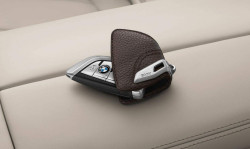 Etui à clés BMW MOKKA avec fermoir en acier inox pour BMW Série 1 F40