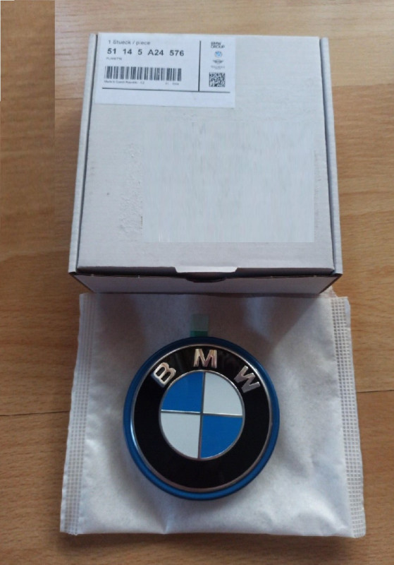 Logo de coffre (bleu) BMW Série X5 G05 X6 G06