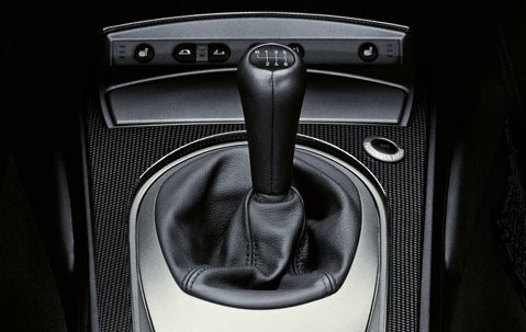 Pommeau de levier de vitesses gainé cuir 6 VITESSES BMW Série 3 E90 E91 E92 E93