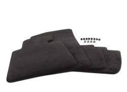 Jeu de tapis de sol velours (couleur au choix) pour BMW Série 3 E46