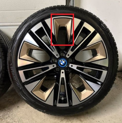 Pièce de remplissage BRONZE pour jante 20" Style 937 pour BMW Série 5 G60 G61