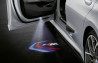 Diapos supplémentaires M Performance pour projecteur de porte 68mm pour BMW Série 1 E81 E82 E87 E88 F20 F21