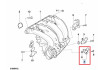 Capteur de pression différentielle dispositif d'admission pour BMW X3 E83 F25 (moteur essence uniquement)