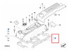 Joint cache culbuteur / Joint de profil couvre culasse pour BMW Série 1 E81 E82 E87 E87 (118i / 120i uniquement)