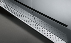 Kit de montage marche-pieds en aluminium pour BMW X5 E70