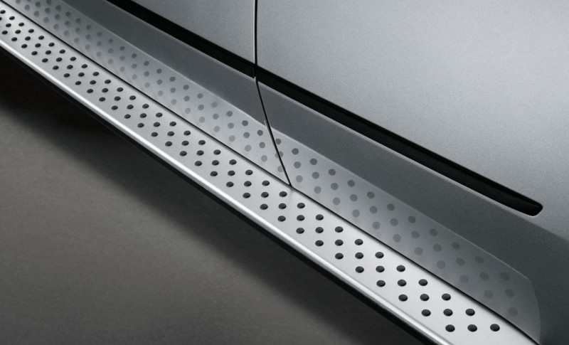 Kit de montage marche-pieds en aluminium pour BMW X5 E70