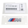 Logo BMW M d'aile avant pour BMW Série 1 E81 E82 E87 E88 F20 F21 F40 F70