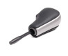 Pommeau de levier de vitesses boite automatique BMW gainé cuir avec insert décoratif chromé pour BMW Z4 E85 E86
