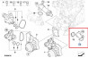 Tubulure de liquide de refroidissement avec joint pour BMW Série 3 E46 (diesel uniquement)