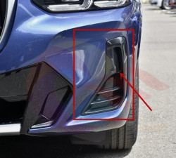 Cache gaine d'air pare-chocs avant de phare antibrouillard (PDC)(côté au choix) pour BMW X3 G01 G08 X4 G02