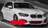 Grille médiane inférieure (Pack M) pare-chocs avant pour BMW Série 1 F20 F21 LCI