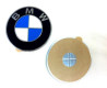 Plaquettes BMW + feuille autocollante (X4) (D 70mm ) BMW Série 5 E39