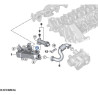 Joint d'étanchéité thermostat  AGR pour BMW Série 5 E60 E61
