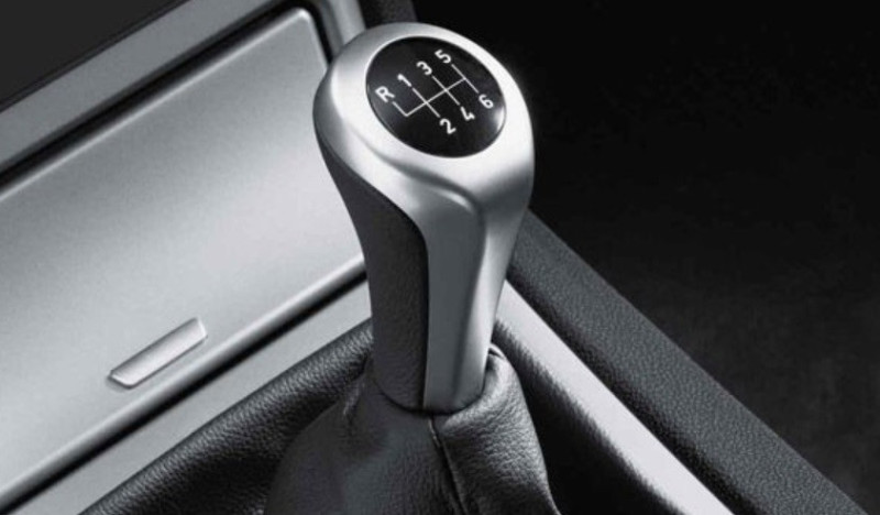 Pommeau de levier de vitesses 6 VITESSES (Perlglanz Chrom) cuir pour BMW X3 F25 X4 F26