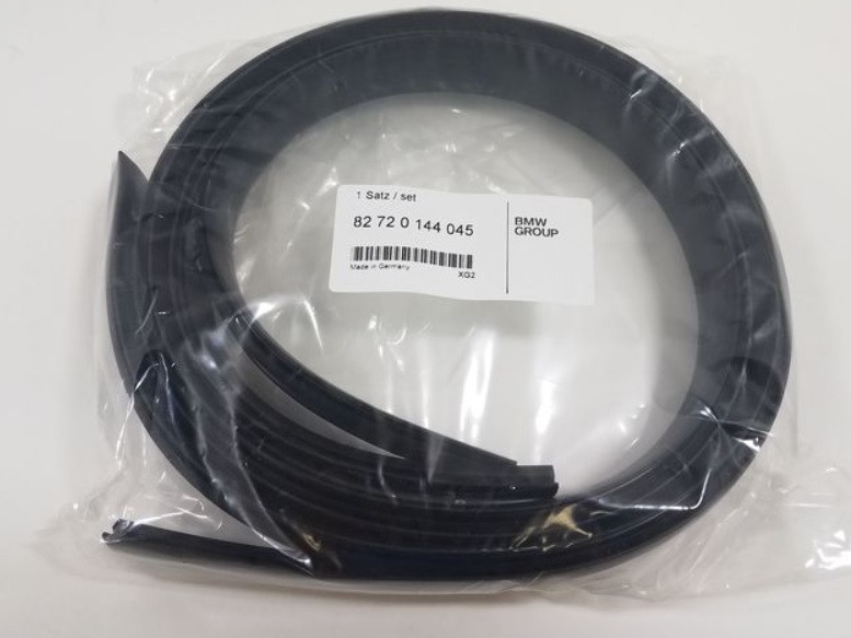 Moulures caoutchouc (jeu de 2) pour barres de toit verrouillables BMW X1 F48