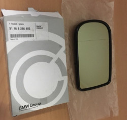 Verre de rétroviseur extérieur AVEC option S430A (coté au choix) pour BMW Série 7 E38