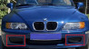 Cache gauche ET droit pare-chocs avant - BMW Z3  (sans Phares antibrouillard)