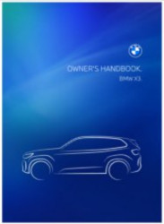 Notice d'utilisation du véhicule pour BMW X3 G45