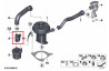 Capteur de masse d'air pour BMW Série 3 E90 LCI Phase 2  (318i et 320i uniquement)