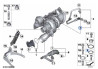 Joint torique (9,7 x 1,5mm) de turbocompresseur pour BMW Série 1 F20 F21