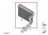Evaporateur de climatisation avec plaque et joints pour BMW X3 F25