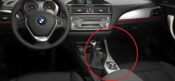 Cache de console centrale Alu Brossé pour BMW Série 2 F22 F23