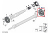 Flector de pont arrière pour BMW Série 3 E90 E91 E92 E93 F30 F31 F34 GT