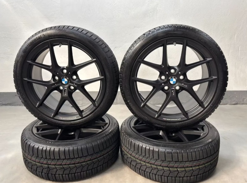 Roues complètes hiver 18" style 554M pour BMW Série 1 F40