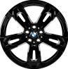 Jante 19" Style 871M en Y en alliage léger JETBLACK pour BMW X1 U11