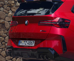 Logo de coffre Noir "M50" BMW X3 G45