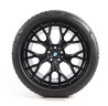 Roues complètes été 20" M Performance style 911M JETBLACK MATE POLIE pour BMW X3 G45