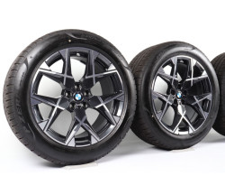Roues complètes hiver 19" style 1035M Midnight Grey pour BMW X3 G45