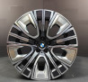 Jante 20" Style 906 aerodynamik en alliage léger poli finition brillante pour BMW X3 G45