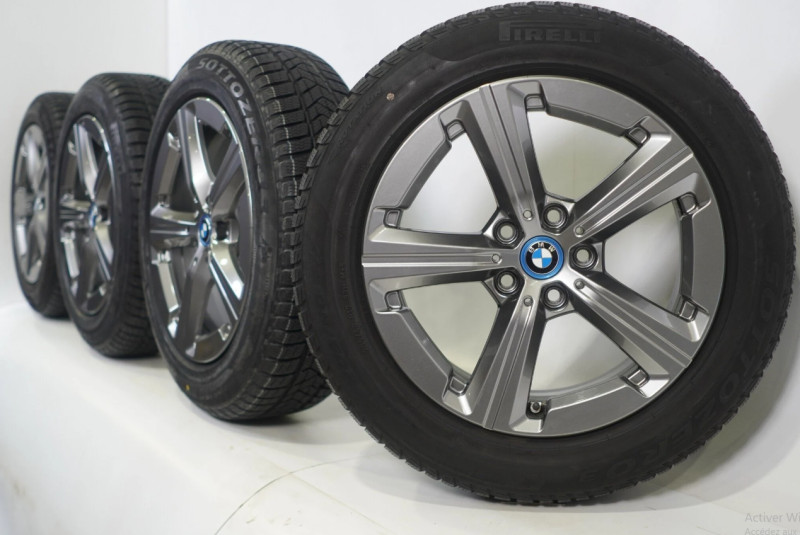 Roues complètes hiver 17" complètes Rayon étoile 875 17" BMW Série 2 Active Tourer U06