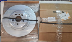 Disques de freins ARRIERE ventilés gauche et droit (370X24) pour BMW X5 G05 X6 G06